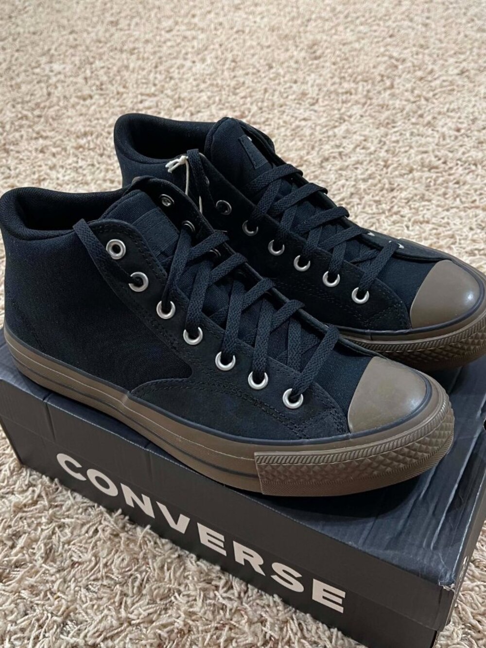 Converse Men's Chuck Taylor All Star Canvas Suede Malden Street Shoes, Size 10.5